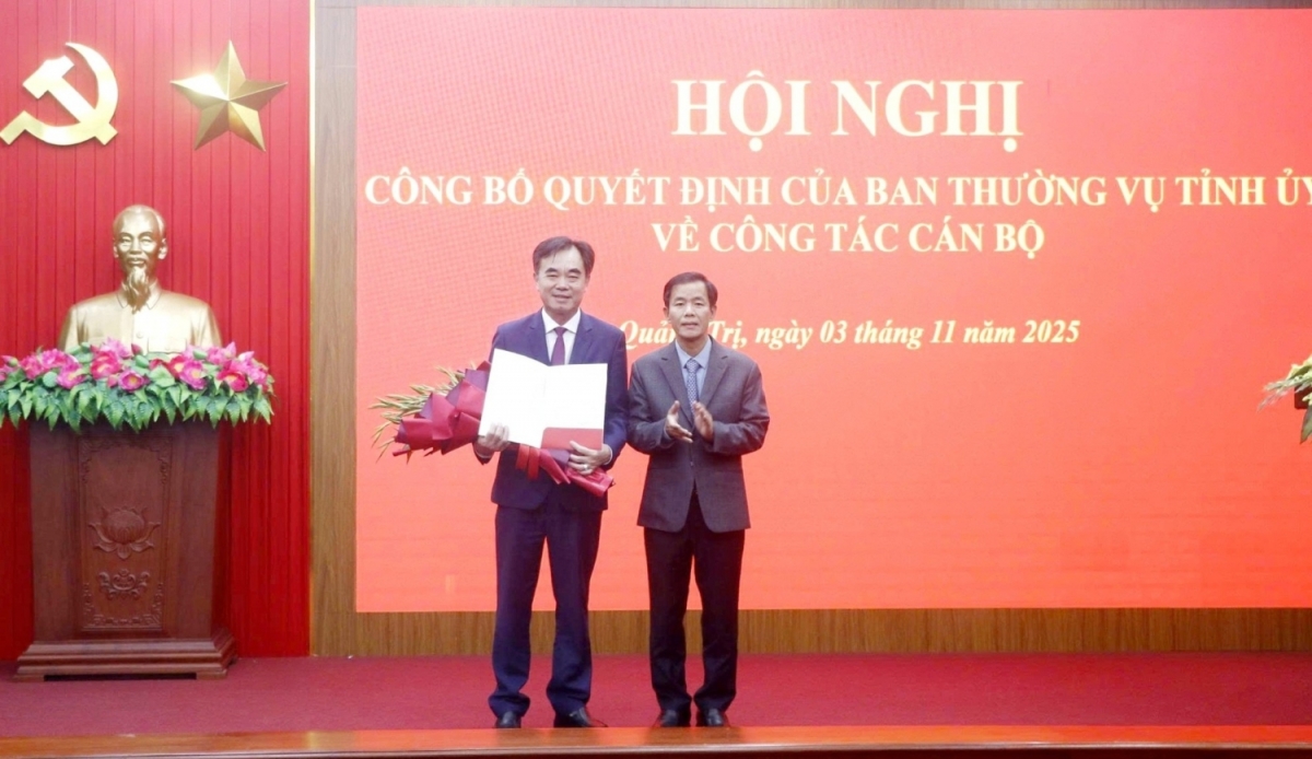 Ông Nguyễn Lương Bình làm Trưởng Ban Tổ chức Tỉnh ủy Quảng Trị